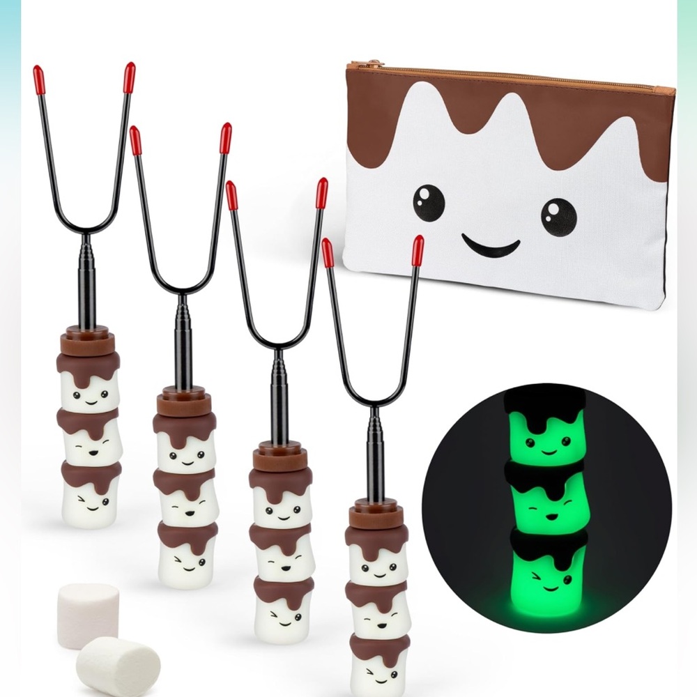 S’MORES COMPANY Glow in the dark roasting sticks